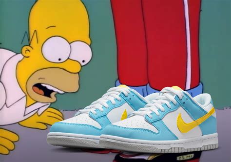 simpson nike dunks|homer simpson nike dunk low.